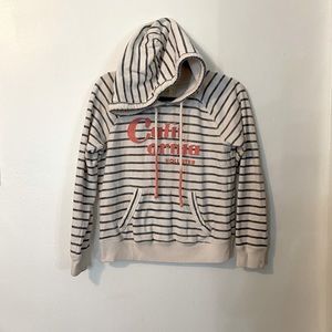 Stripped holister sweater